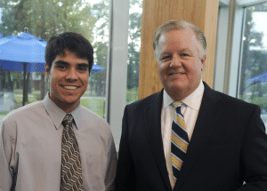 Stephen Moorhead recognized by the UWF College of Business