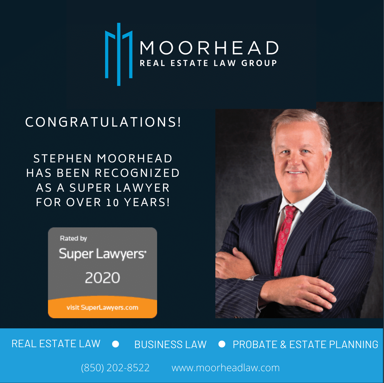 Stephen Moorhead Recognized As 2020 Super Lawyer Moorhead Law Group